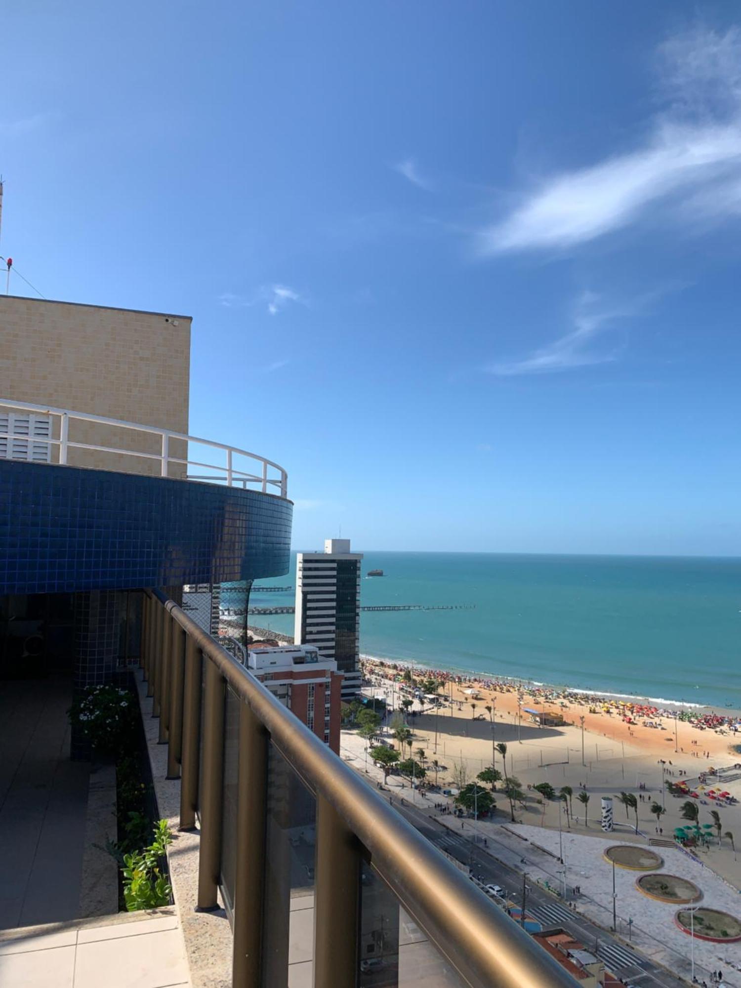 Flat Praia De Iracema Vista Mar Fortaleza  Exterior photo
