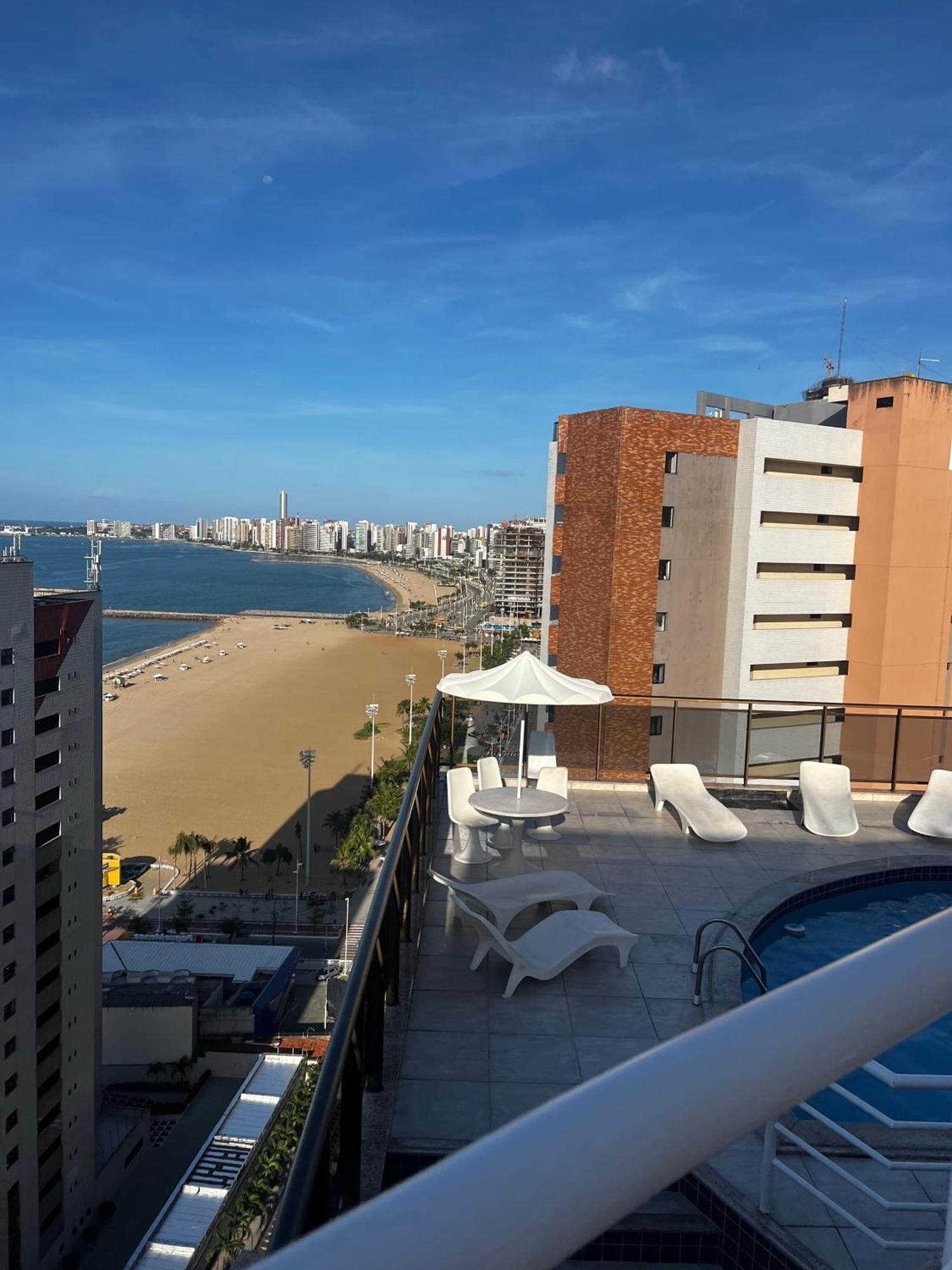 Flat Praia De Iracema Vista Mar Fortaleza  Exterior photo